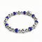 Chromata | Argent | Bracelet avec pierres d'humeur